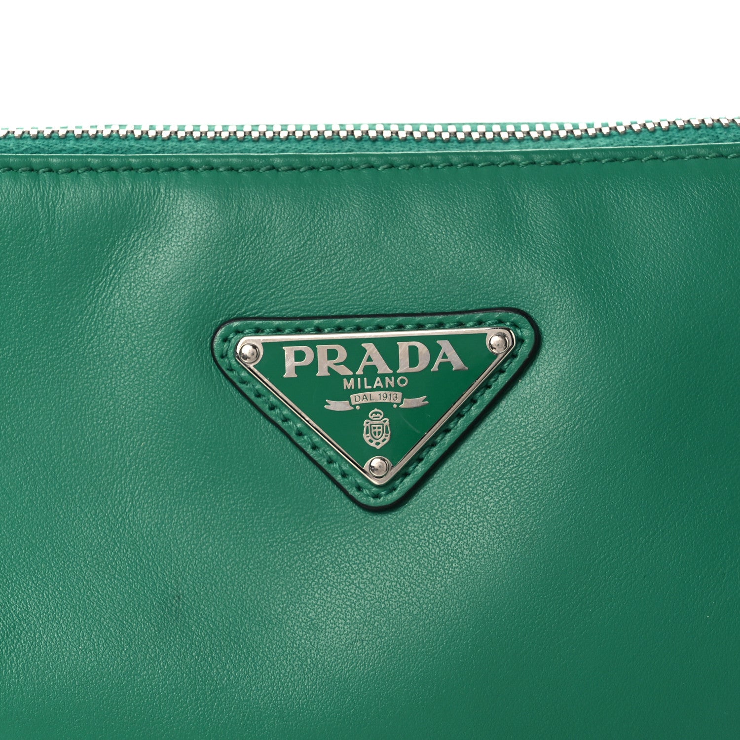 Prada Grace Lux Triangle Shoulder Bag Mango 8 of 13
