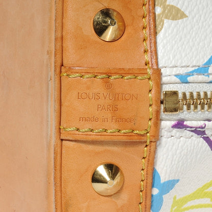 Louis Vuitton Monogram Multicolor Alma White 6 of 8
