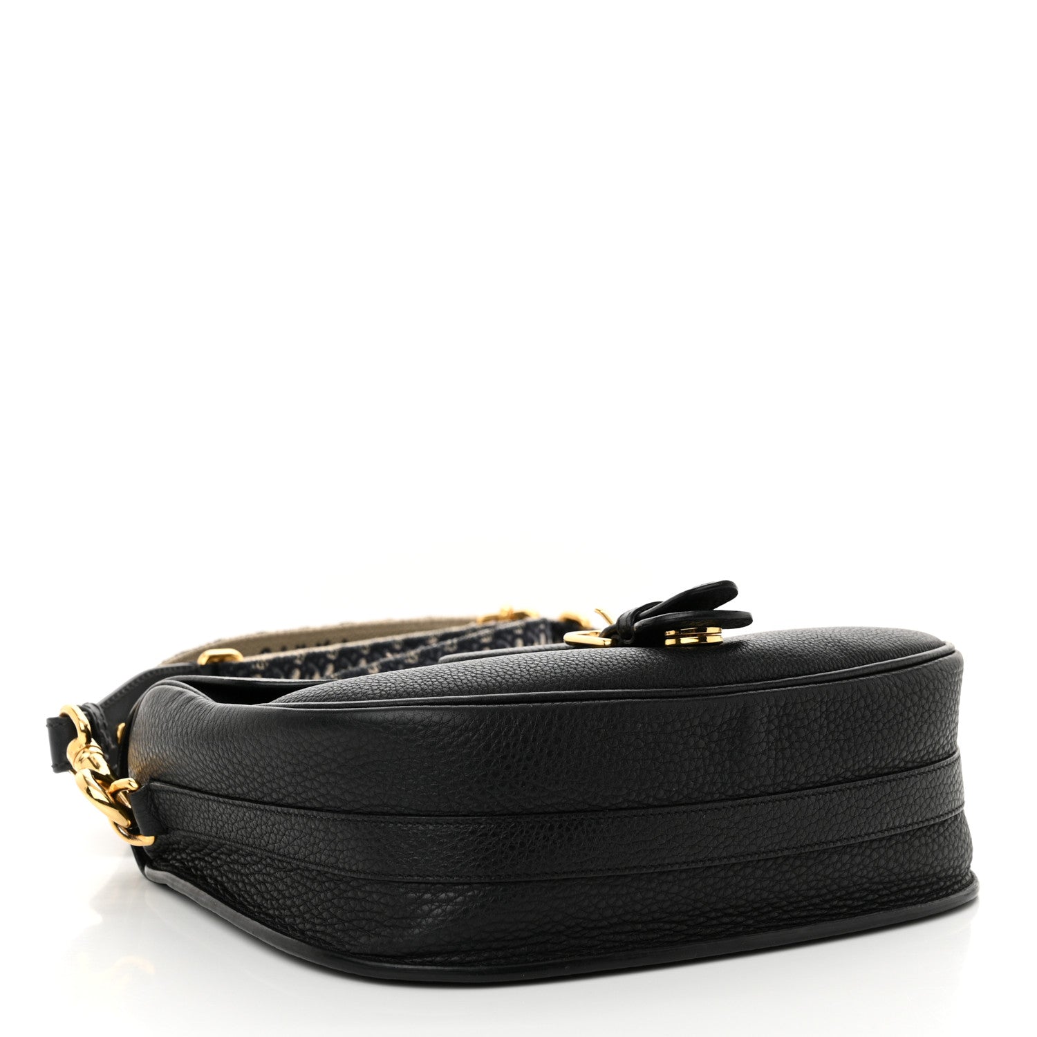 Christian Dior Grained Calfskin Large Bobby Flap Black 4 of 15