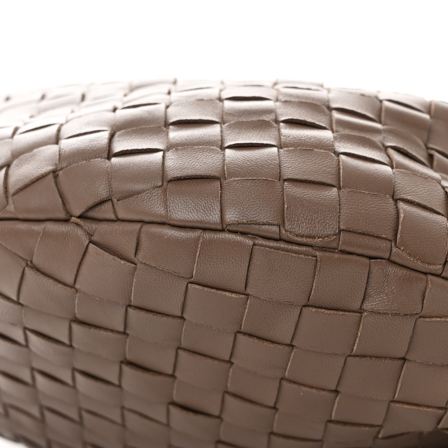 Bottega Veneta Nappa Intrecciato Teen Jodie Hobo Dark Taupe 10 of 11