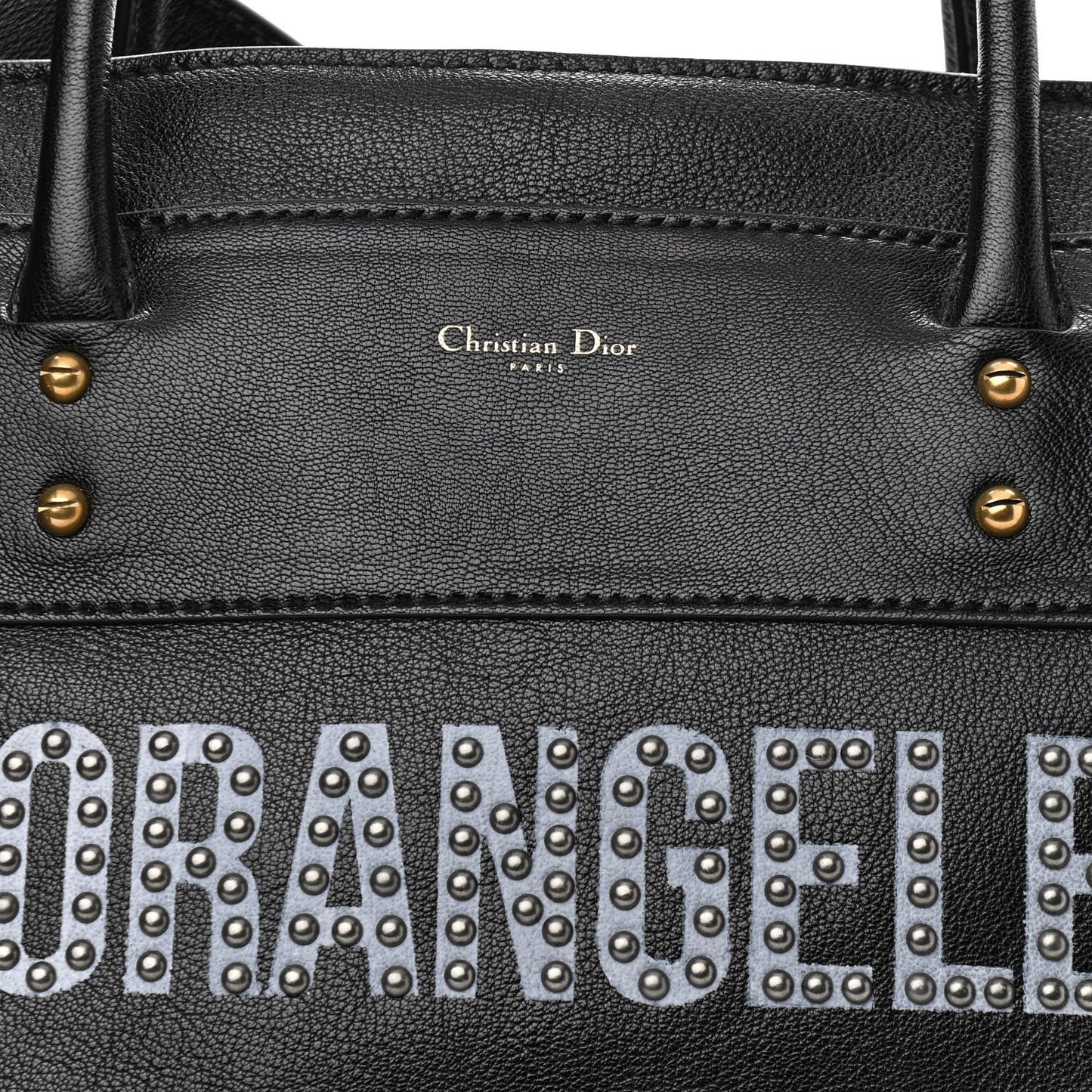 Goatskin DIORANGELES Tote Black