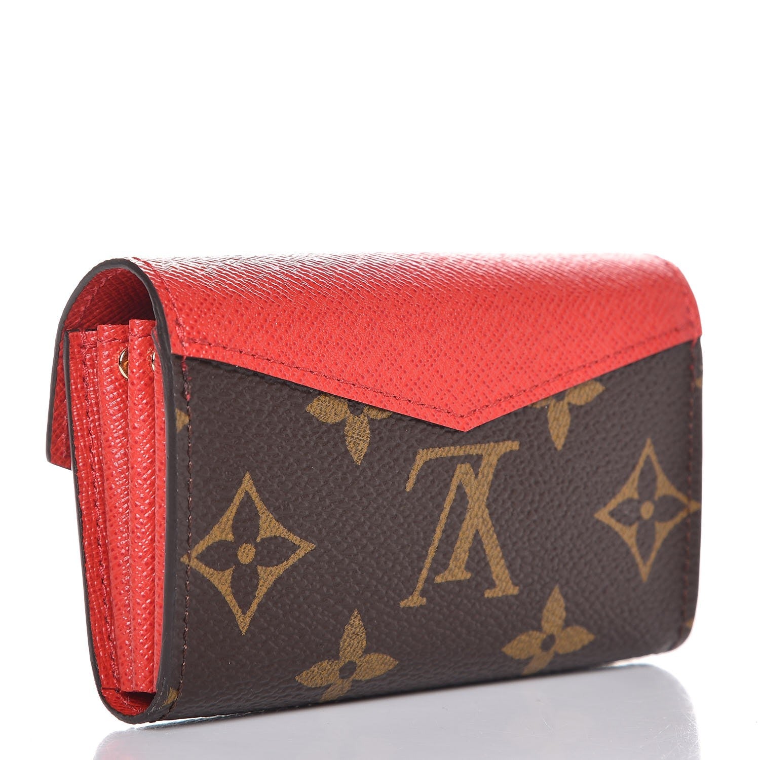 Louis Vuitton Monogram Sarah Multicartes Coquelicot 3 of 8