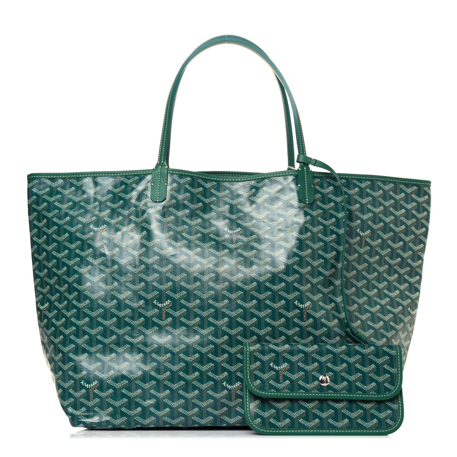 Goyard Goyardine Saint Louis GM Green 1 of 10