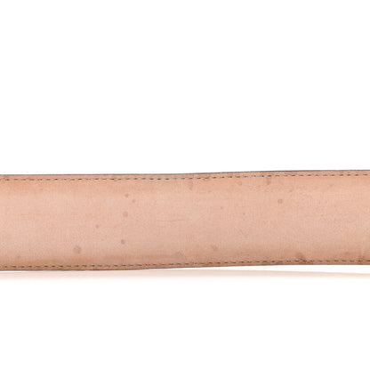 Gucci Calfskin Interlocking G 37mm Belt 80 32 Camelia 6 of 8