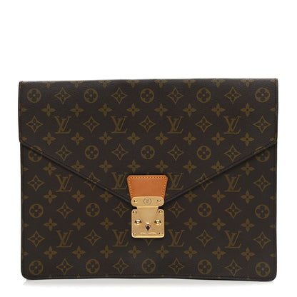 Louis Vuitton Monogram Porte-Documents Senateur Document Holder 1 of 8