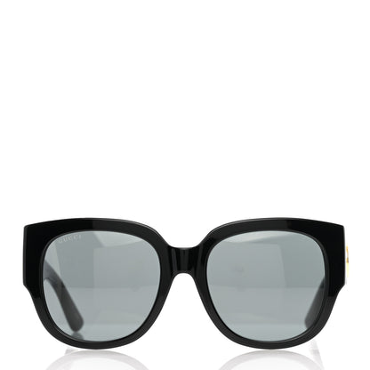 Gucci Acetate Square Frame Sunglasses GG0142SAN Black 2 of 9