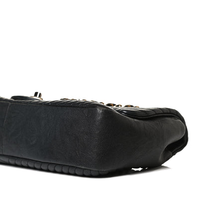 Chanel Calfskin Surpique Chevron Small Flap Black 13 of 18