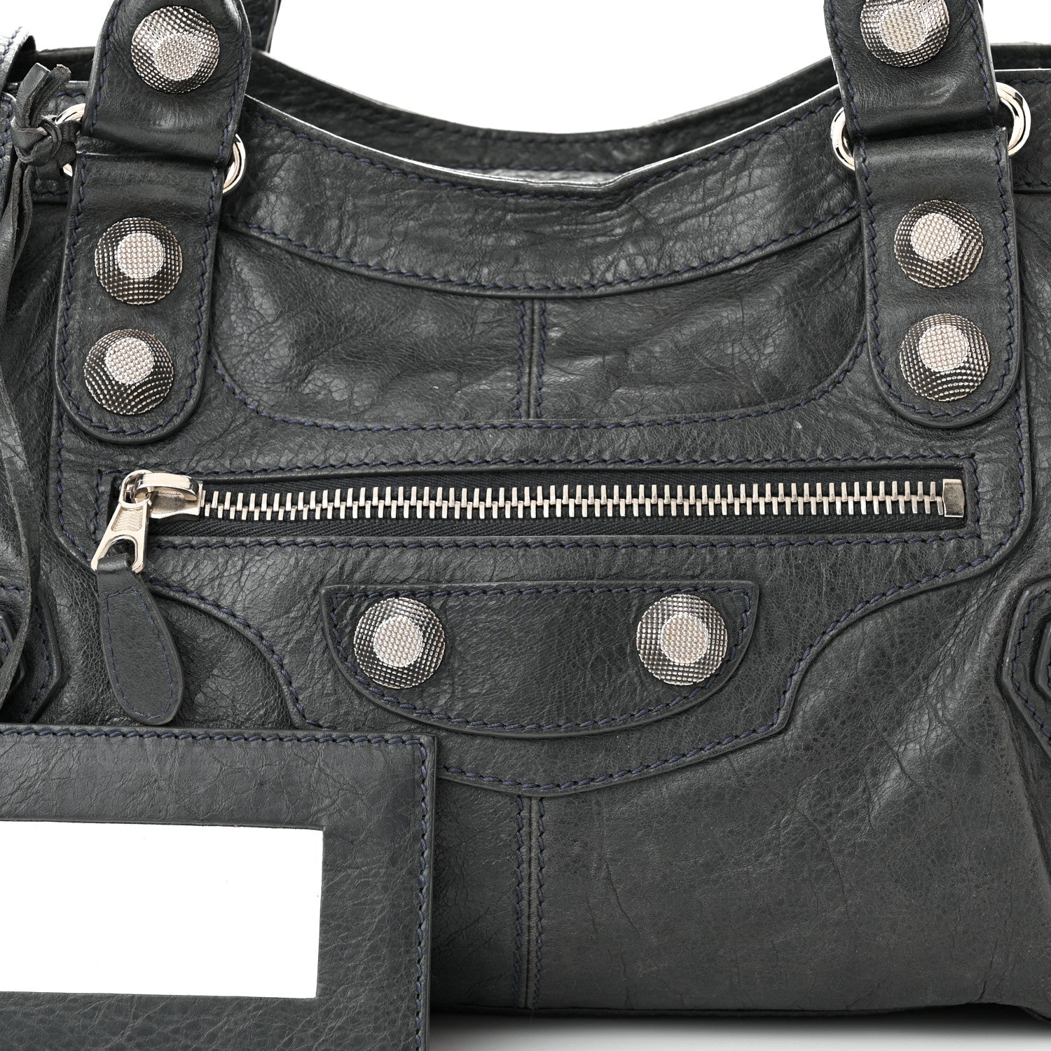 Balenciaga Agneau Giant 21 Silver Hardware Part Time Anthracite 8 of 15