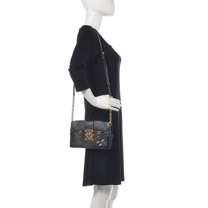 Louis Vuitton Epi Trunk Clutch Black 2 of 10