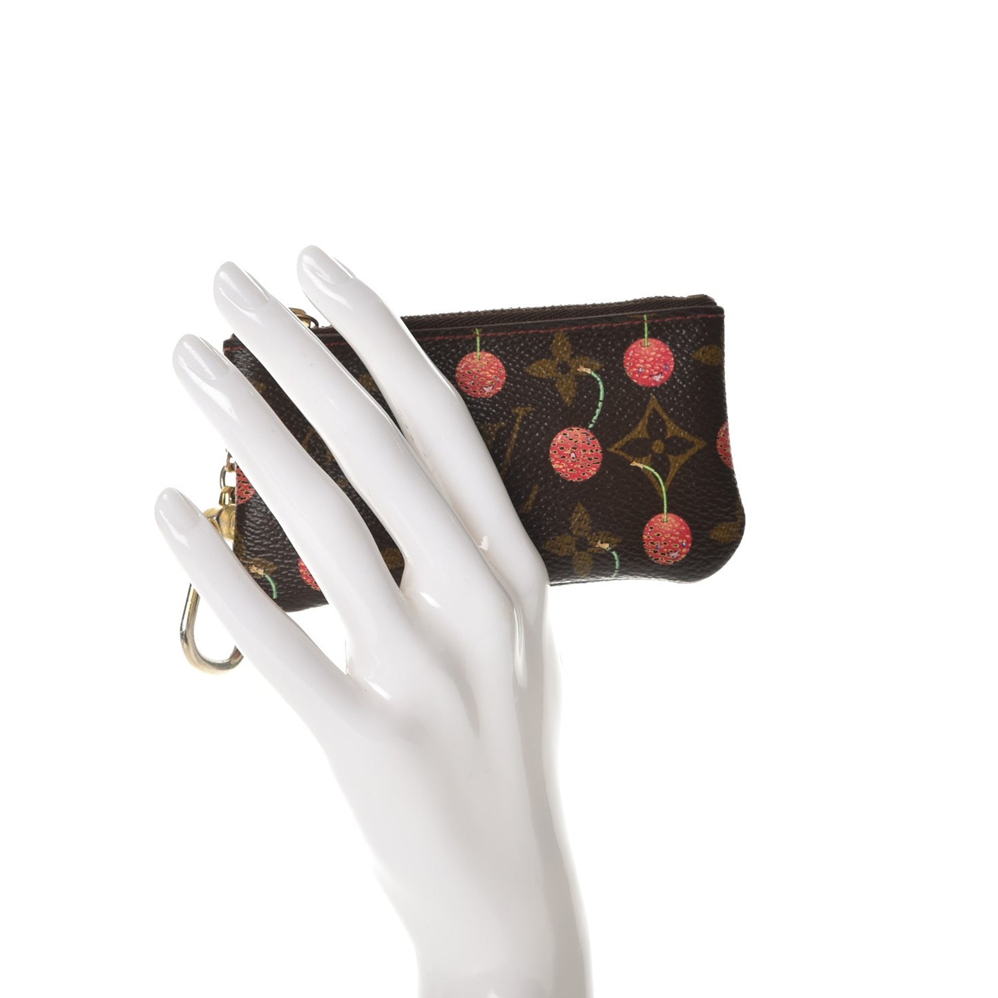 Monogram Cerises Key Pouch