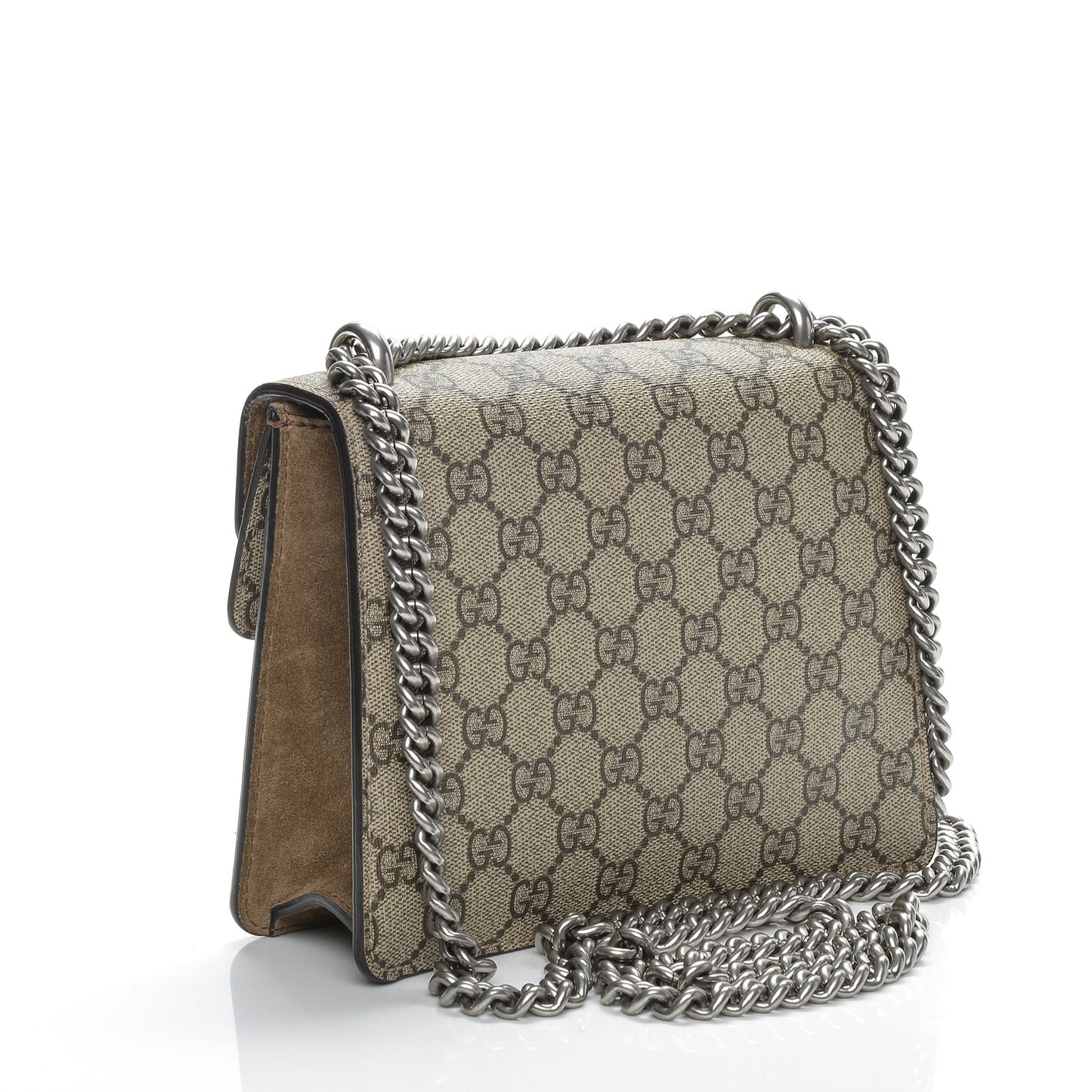 GG Supreme Monogram Mini Dionysus Shoulder Bag Taupe