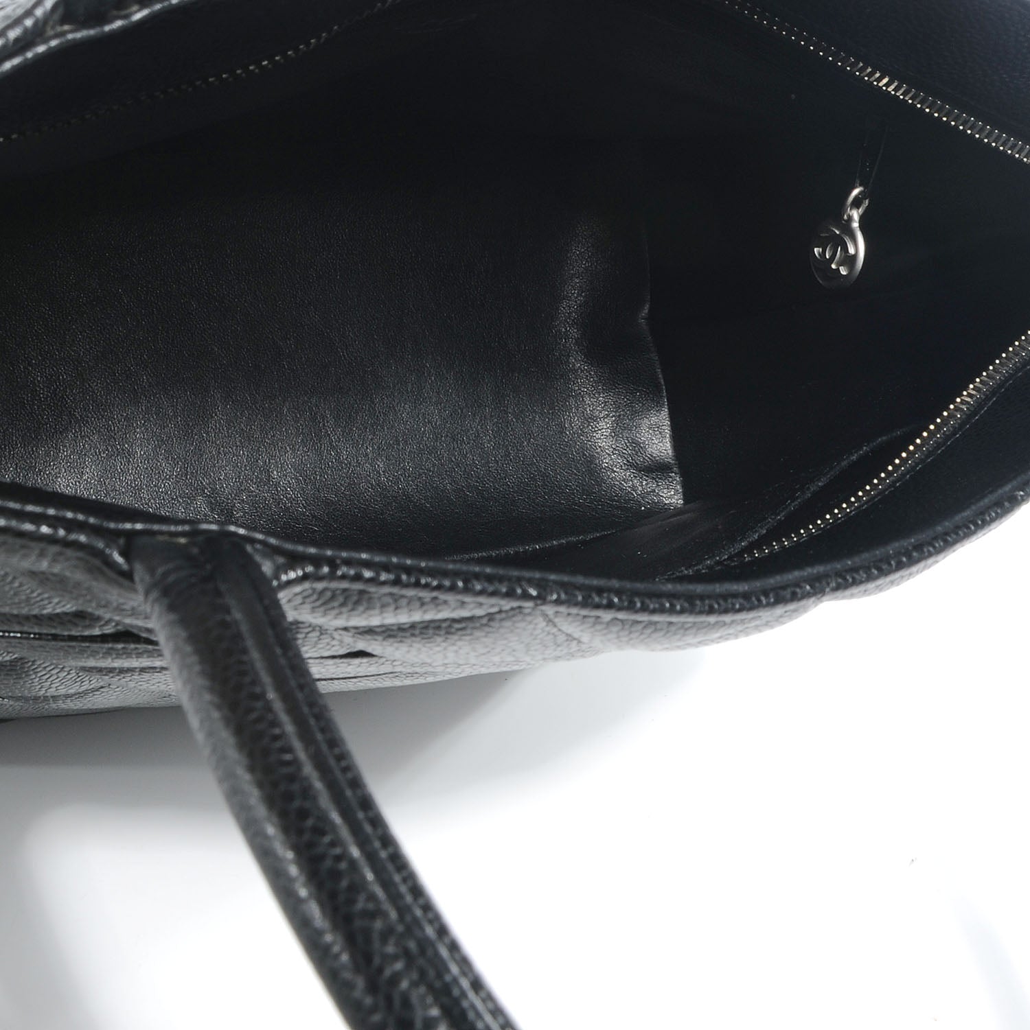 Chanel Caviar Quilted Medallion Tote Black 5 of 7