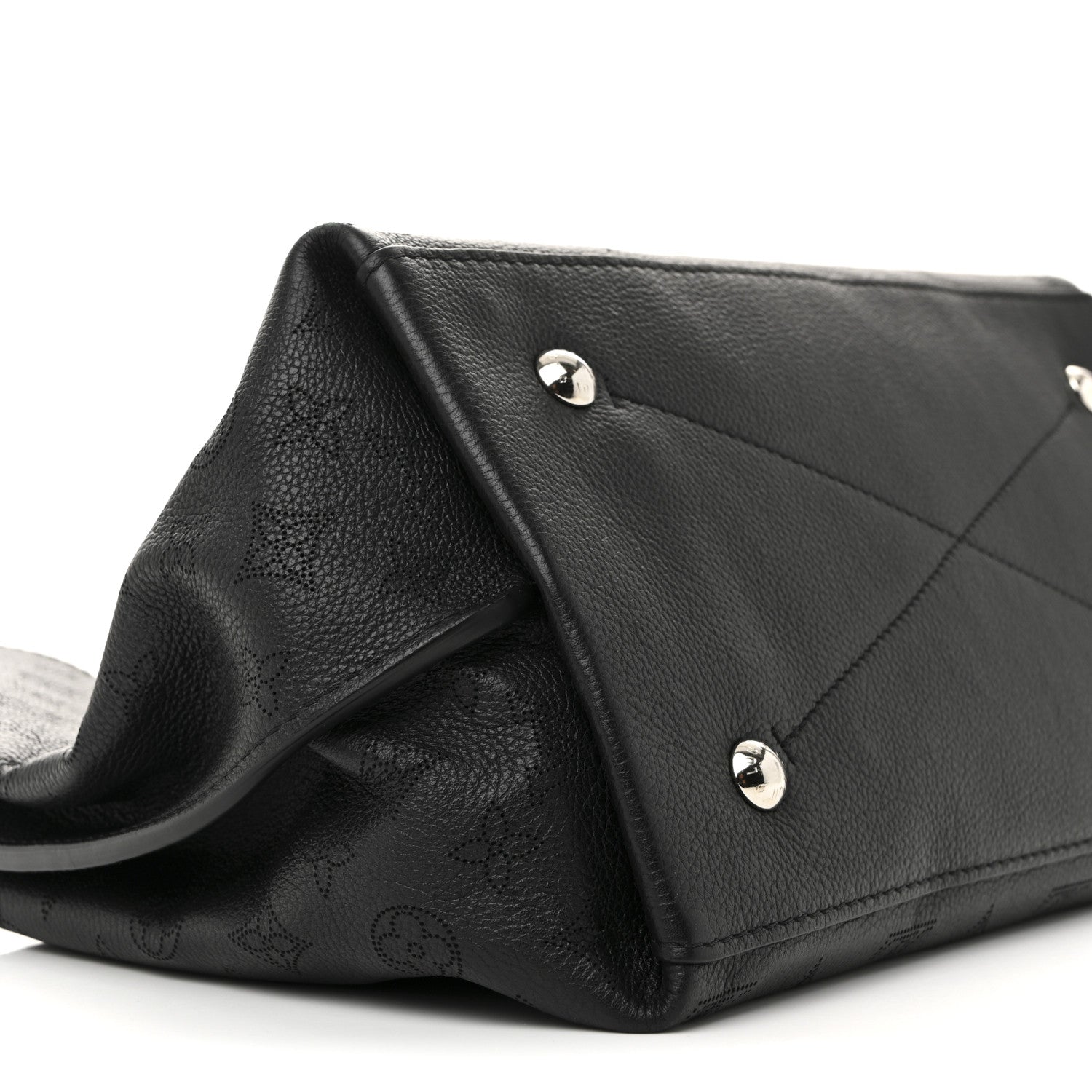 Louis Vuitton Mahina Carmel Hobo Black 8 of 13