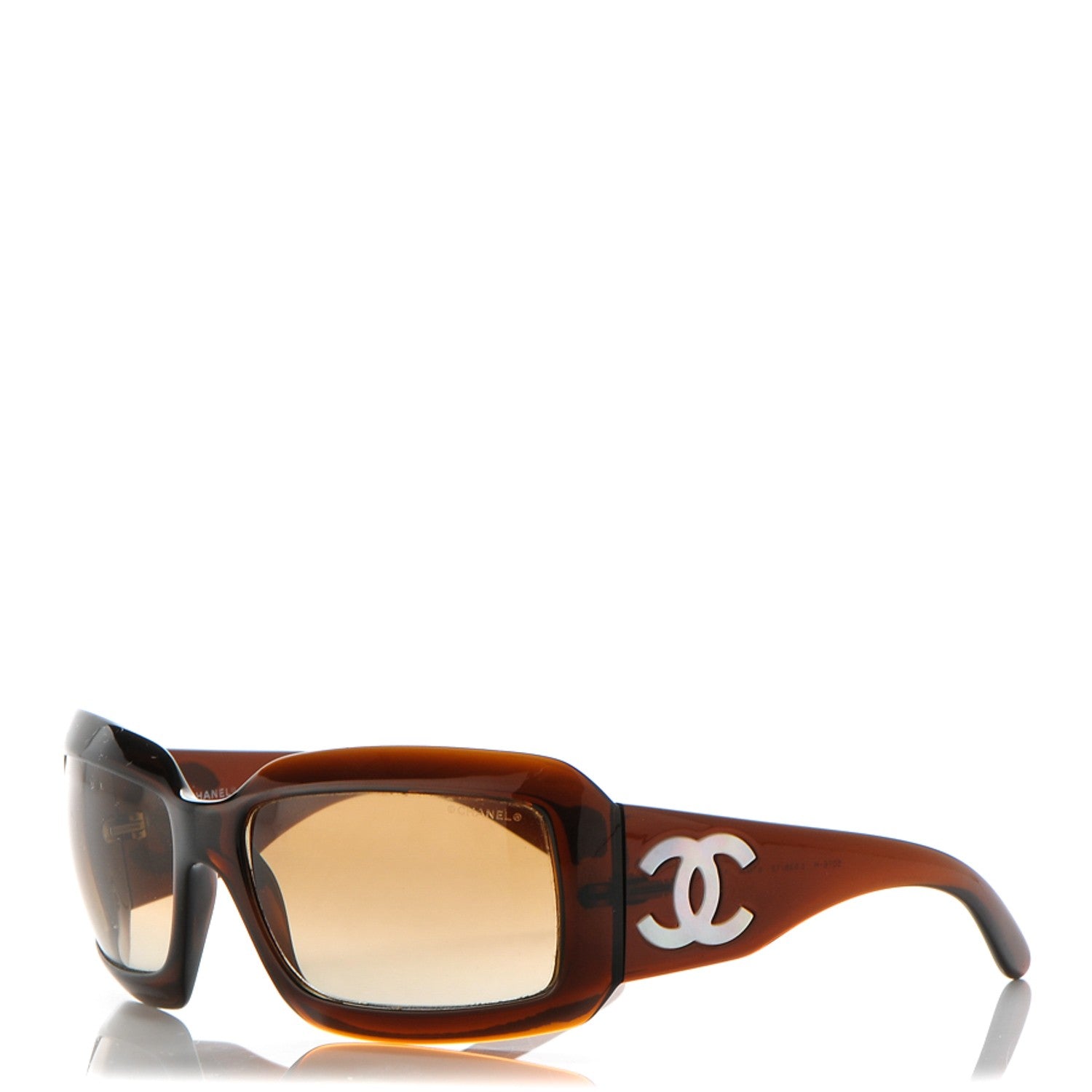 Chanel Mother of Pearl CC Sunglasses 5076 H Tortoise 1 of 6