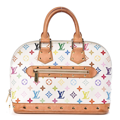 Louis Vuitton Monogram Multicolor Alma White 1 of 12