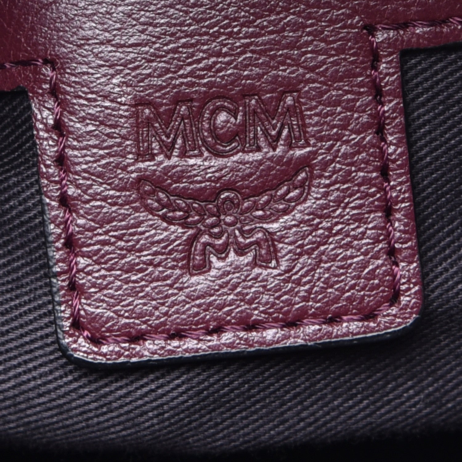 MCM Calfskin Ottomar Monogram Essential Hobo Rustic Brown 6 of 8
