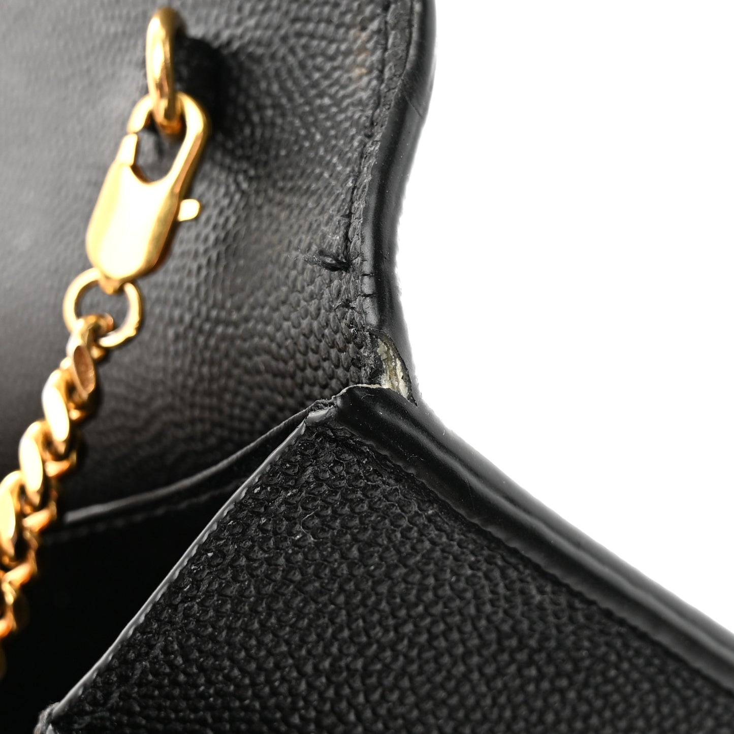 Grain de Poudre Uptown Chain Wallet Black
