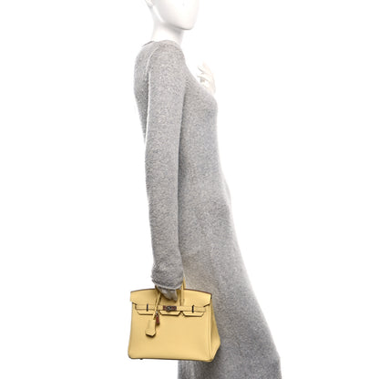 Hermes Togo Birkin 25 Jaune Poussin 2 of 11