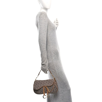 Christian Dior Monogram Double Saddle Bag Brown 2 of 17