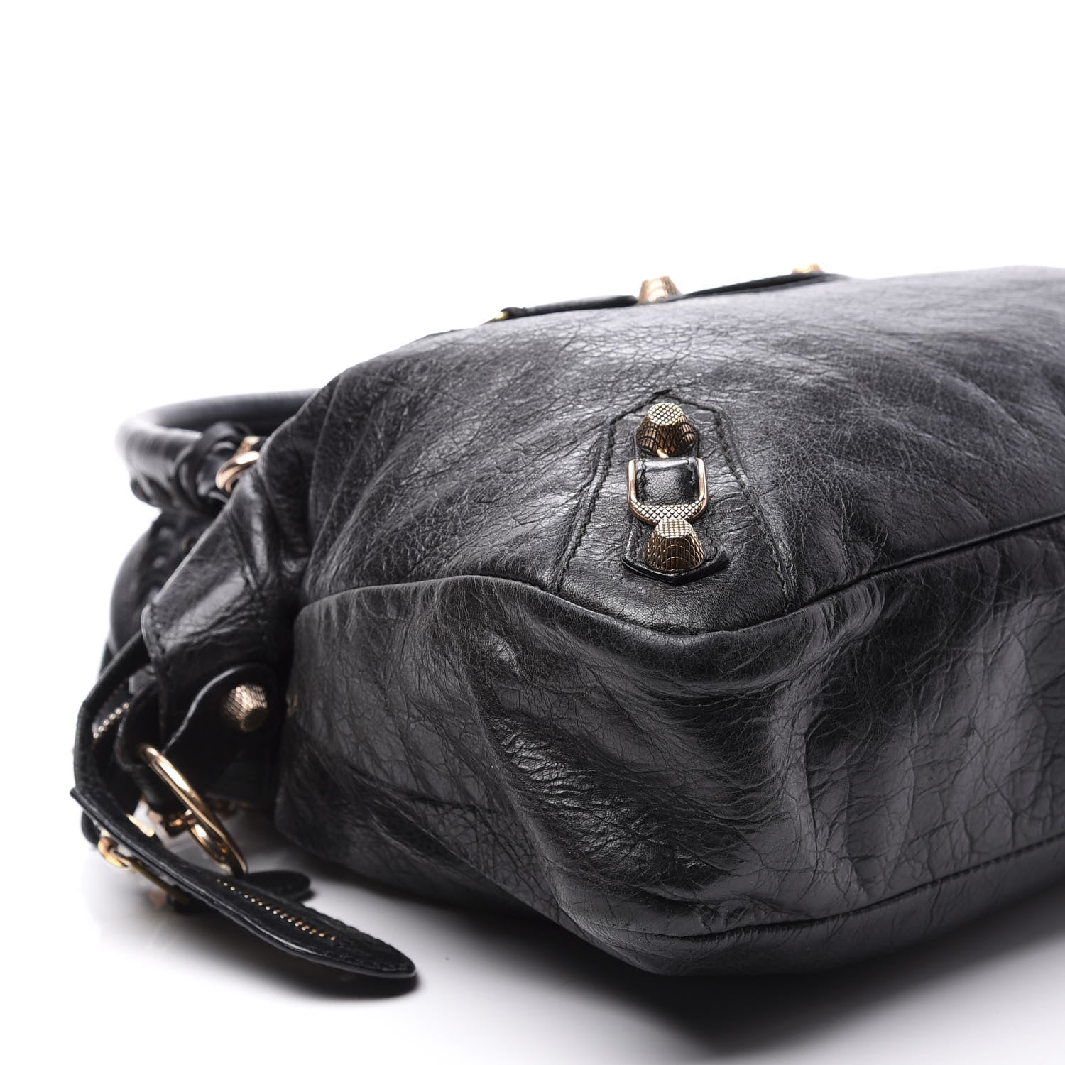 Balenciaga Agneau Giant 12 Rose Gold Hardware Town Black 7 of 12