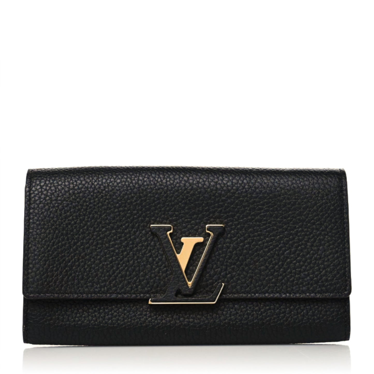 Taurillon Capucines Wallet Black