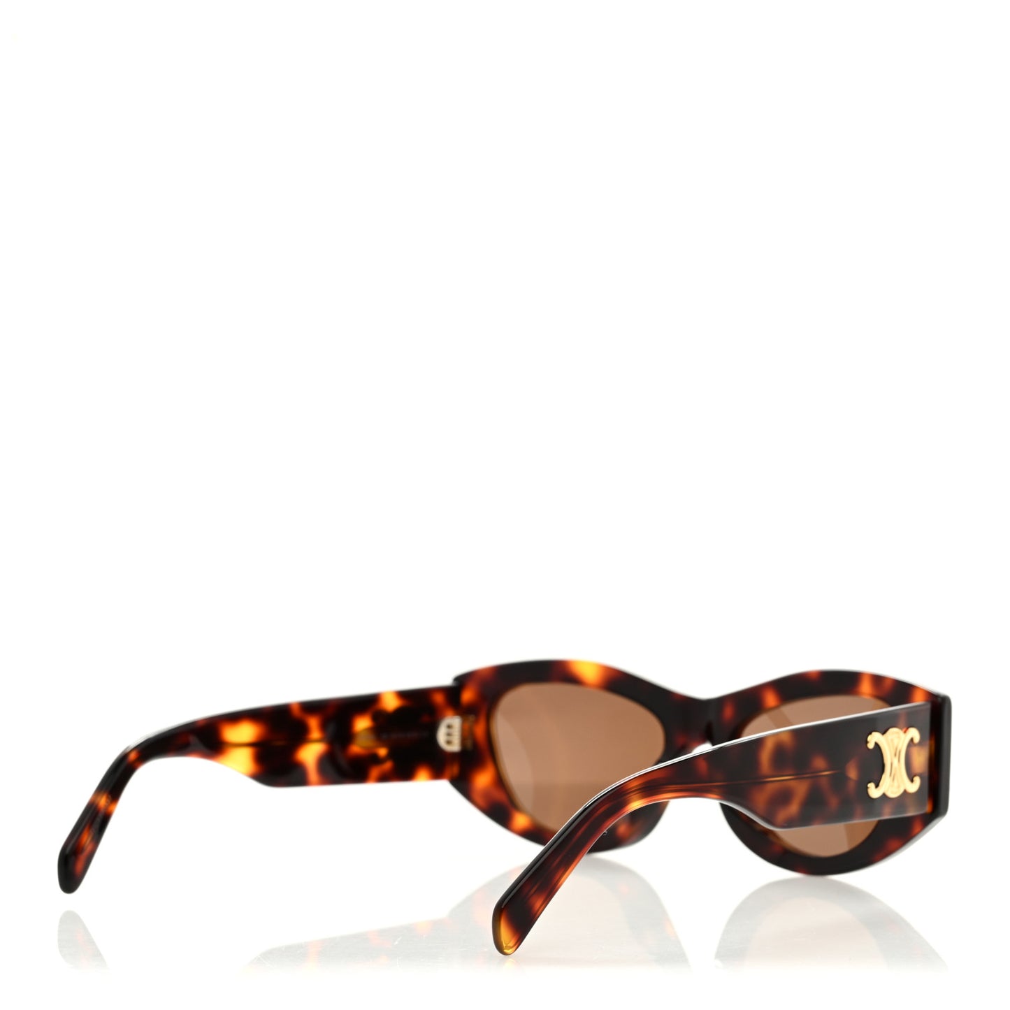 Acetate Triomphe Sunglasses CL40308U Tortoise