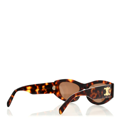 Celine Acetate Triomphe Sunglasses CL40308U Tortoise 4 of 7