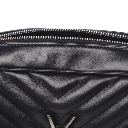 Saint Laurent Calfskin Matelasse Monogram Lou Camera Bag Black 12 of 15