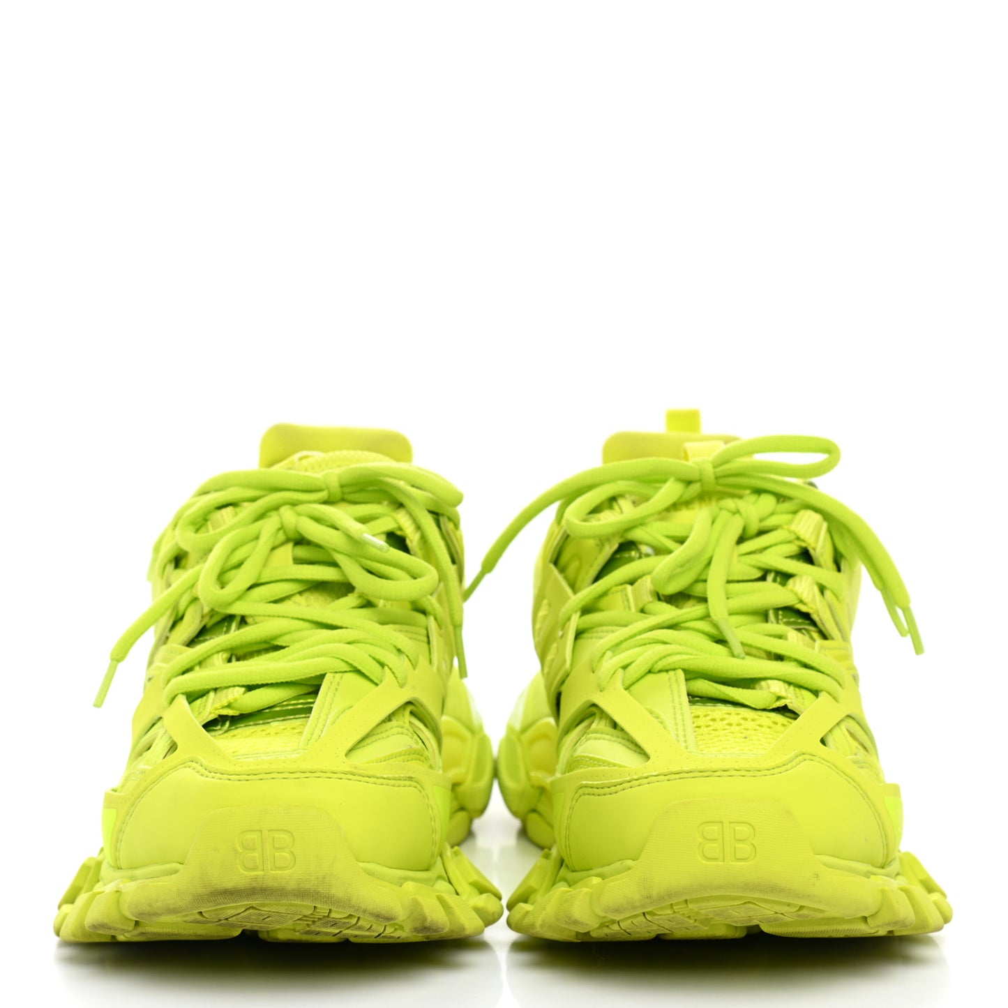 Mesh Nylon Womens Track Sneakers 36 Lime