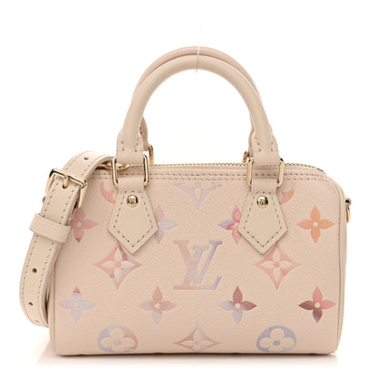 Louis Vuitton Empreinte Monogram Nano Speedy Dream Beige 1 of 10