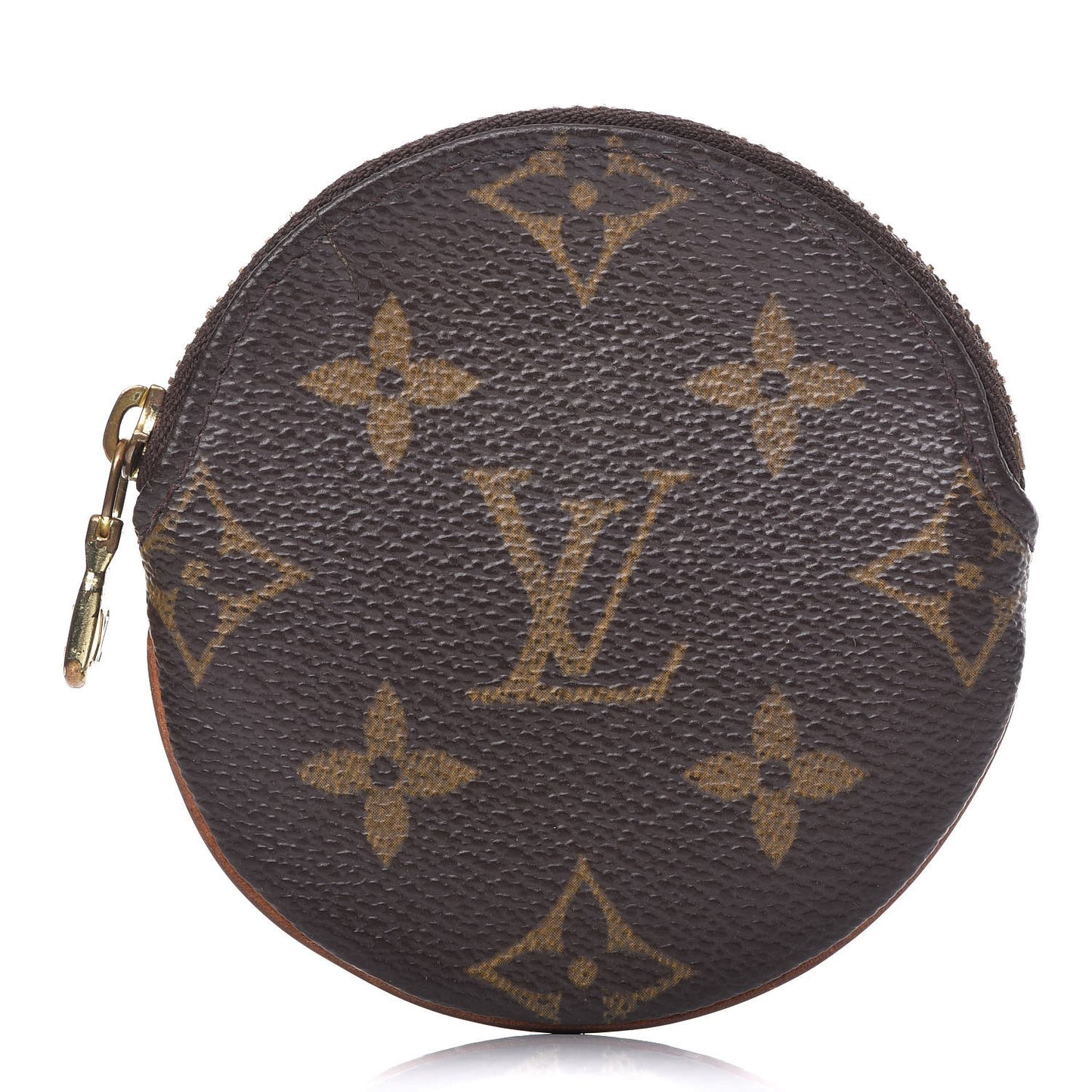 Monogram Round Coin Purse