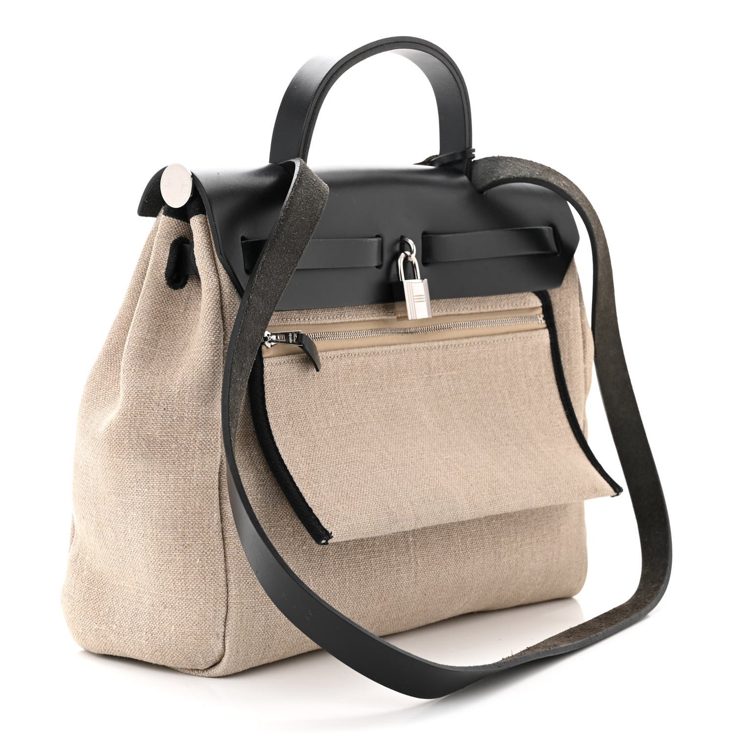 Military Toile Vache Hunter Herbag Zip Retourne 31 PM Ficelle Black