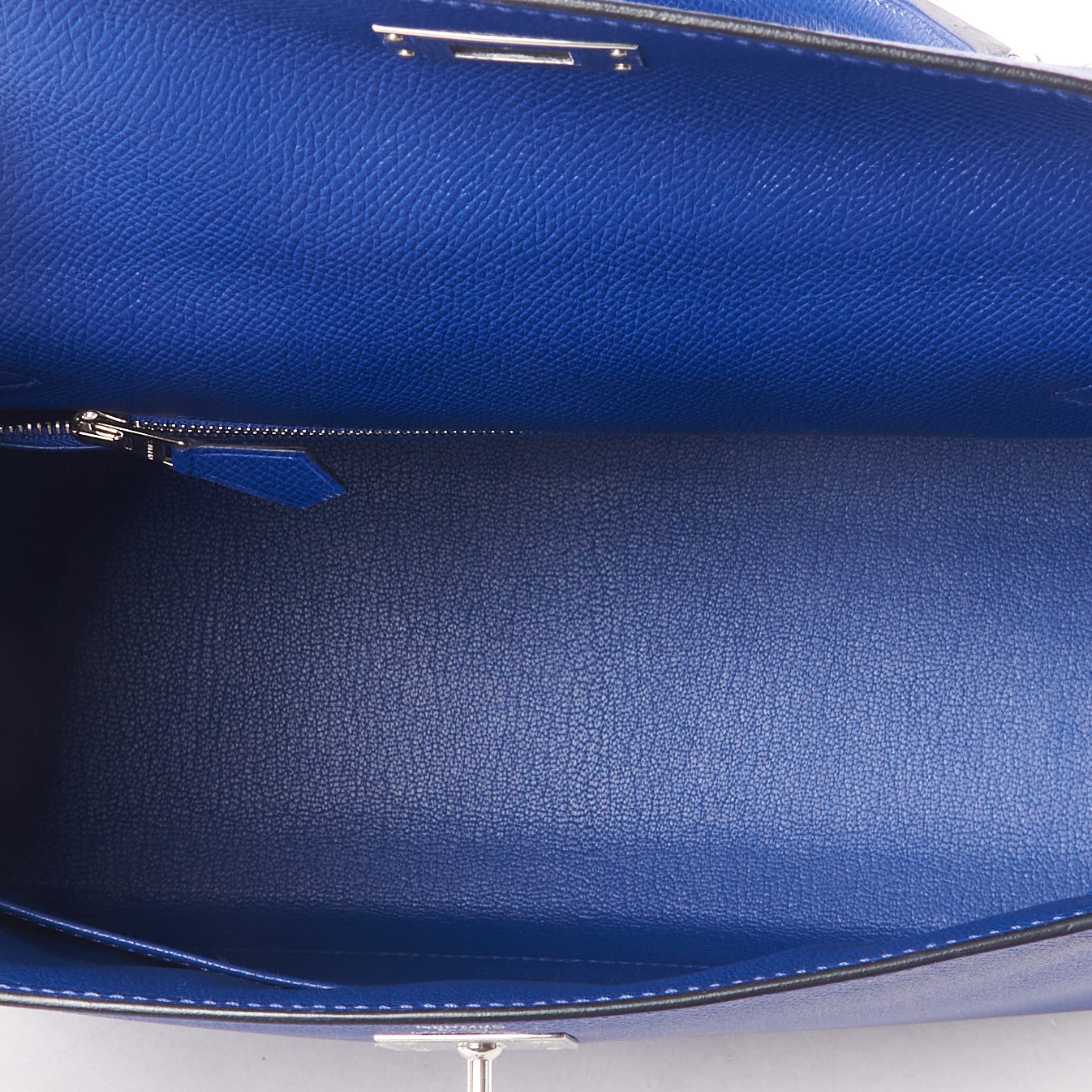 Epsom Kelly Sellier 28 Bleu Electrique