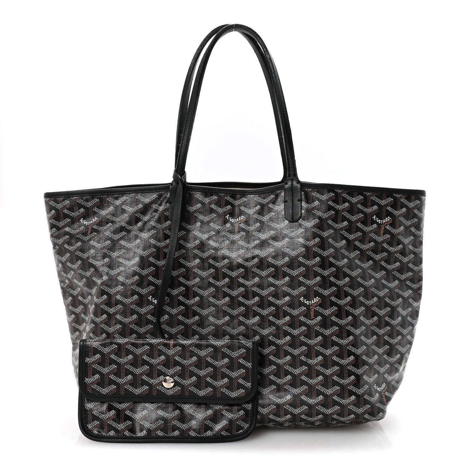 Goyard Goyardine Saint Louis PM Black 3 of 9