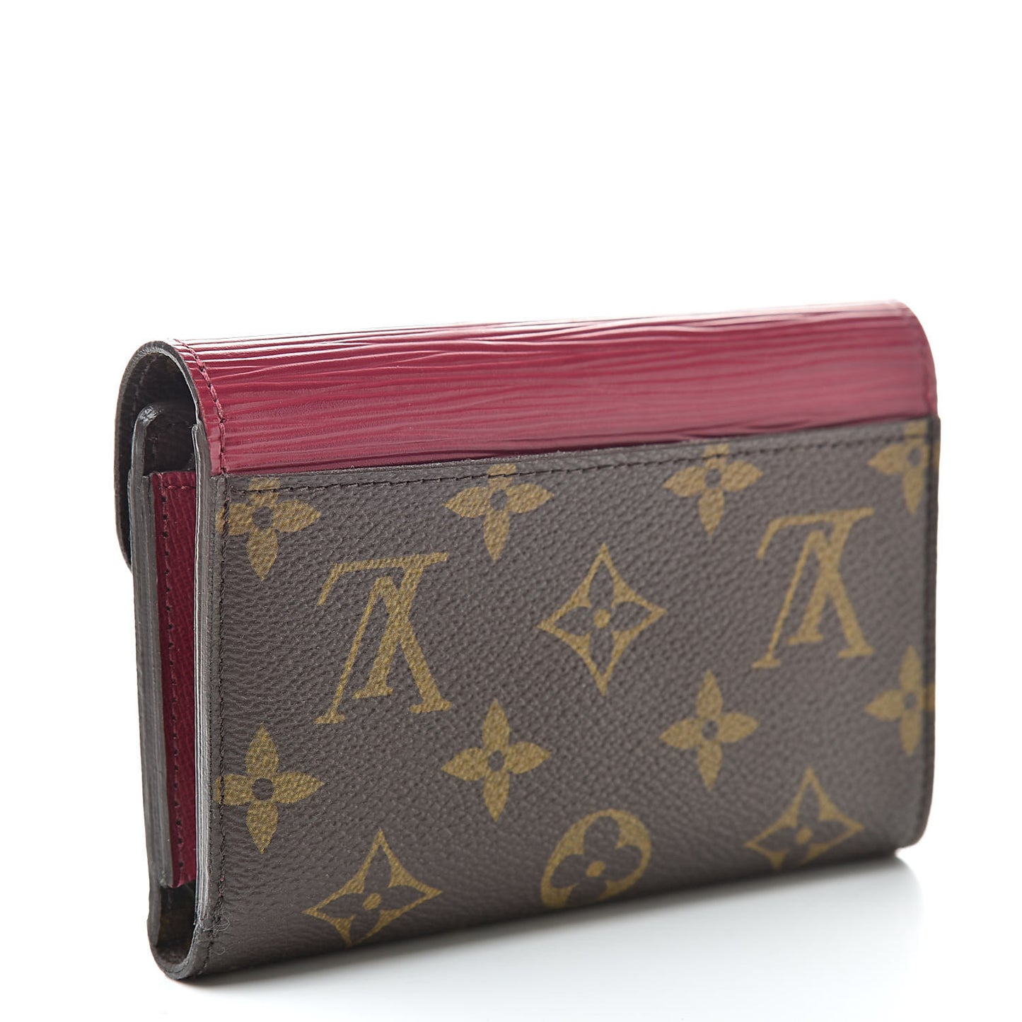 Epi Monogram Marie-Lou Compact Wallet Fuchsia