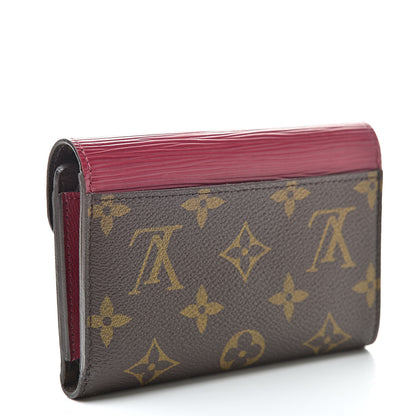 Louis Vuitton Epi Monogram Marie-Lou Compact Wallet Fuchsia 3 of 9