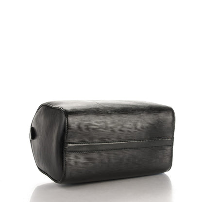 Louis Vuitton Epi Speedy 25 Black 4 of 7