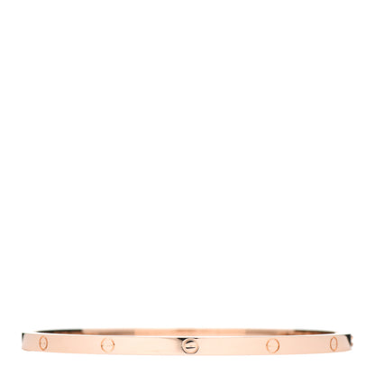 Cartier 18K Pink Gold Small LOVE Bracelet 19 1 of 5