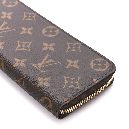 Louis Vuitton Monogram Clemence Wallet Fuchsia 9 of 10