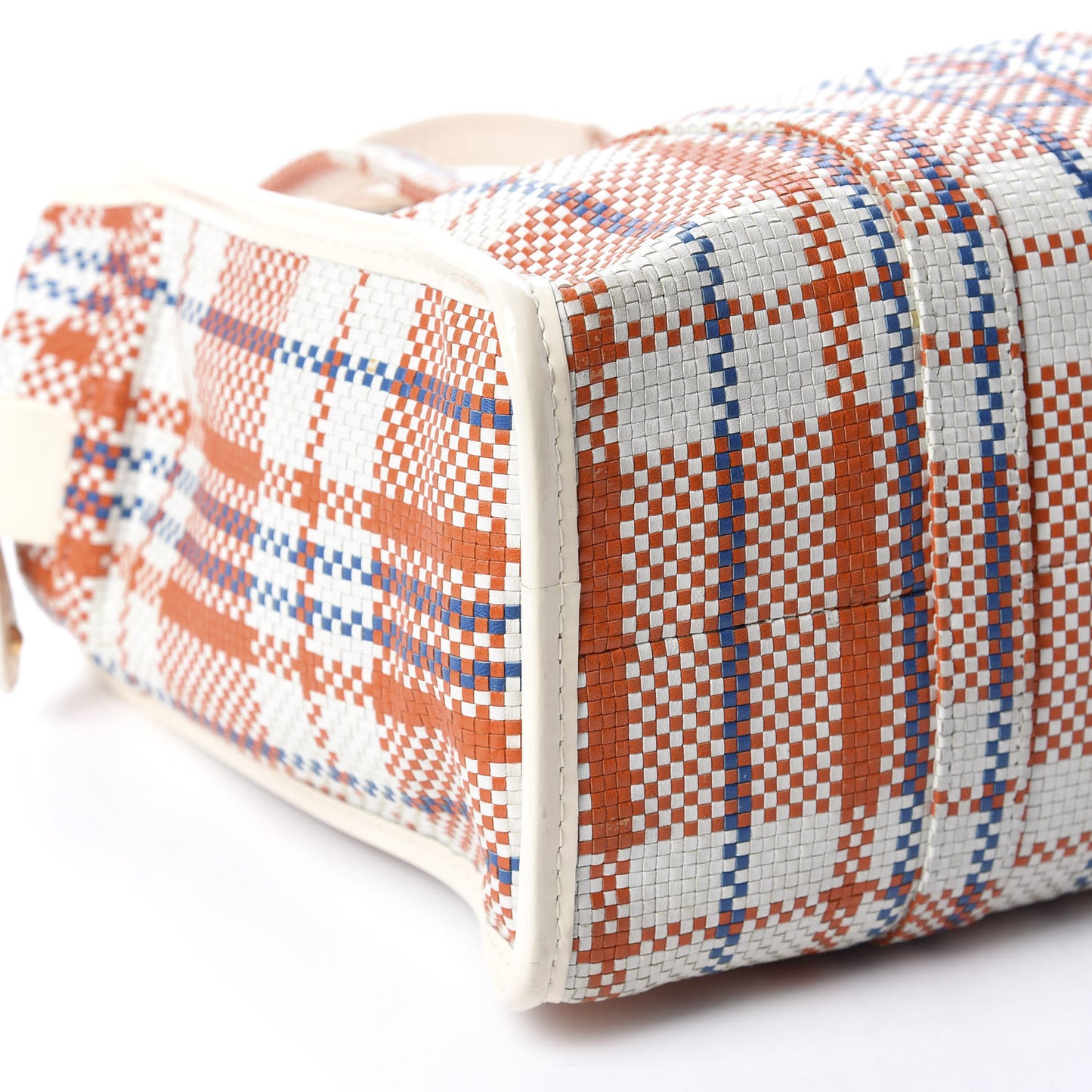 Woven Street Shopper PM Orange