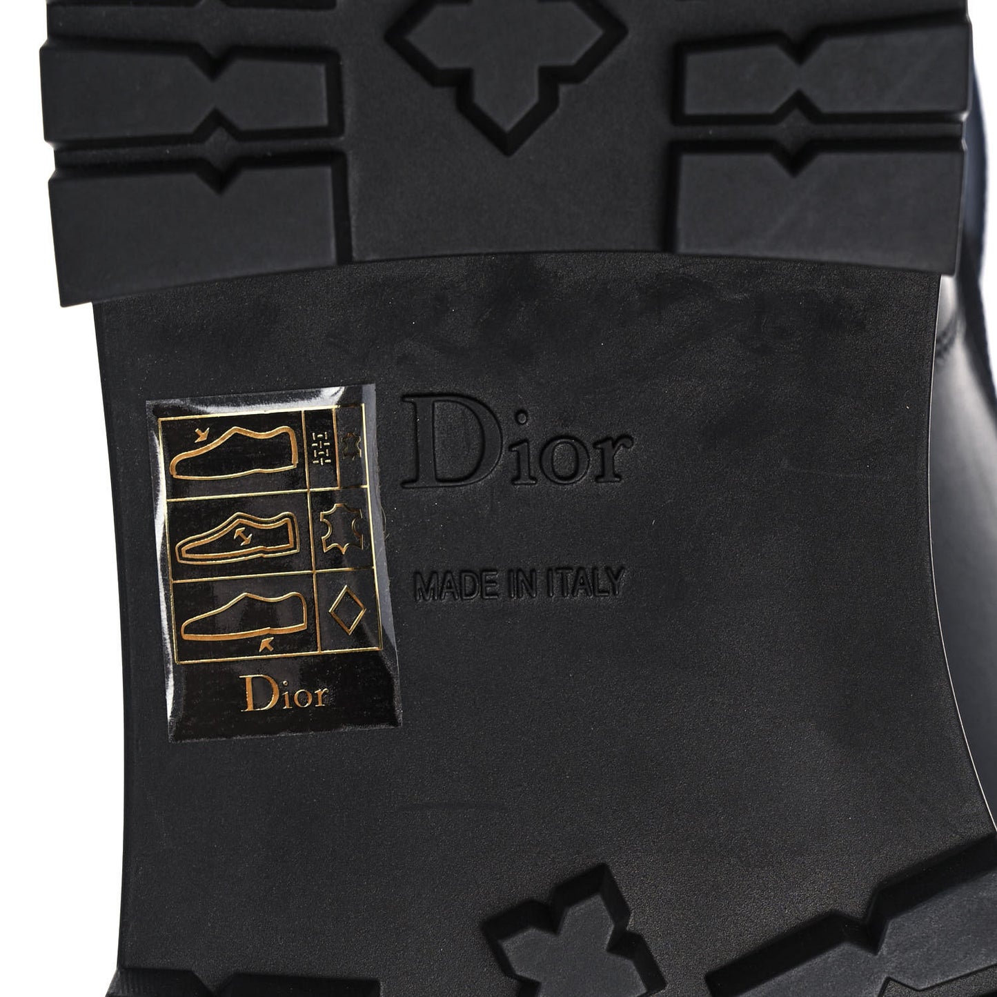 Technical Fabric Calfskin D-Major Boots 37 Black Blue