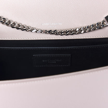 Saint Laurent Grain De Poudre Medium Classic Monogram Kate Satchel Marble Pink 6 of 11