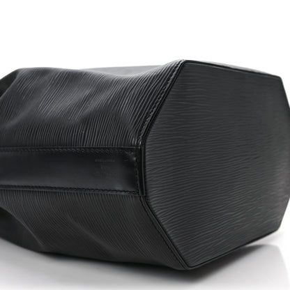 Louis Vuitton Epi Sac D'Epaule GM Black 9 of 12