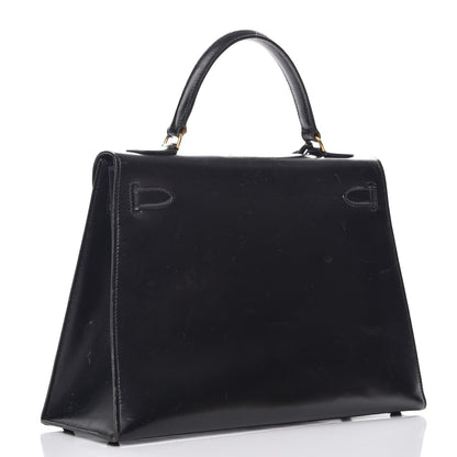 Hermes Box Kelly Sellier 32 Black 5 of 37