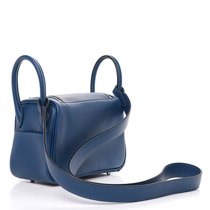 Hermes Swift Mini Lindy 20 Deep Bleu 2 of 8