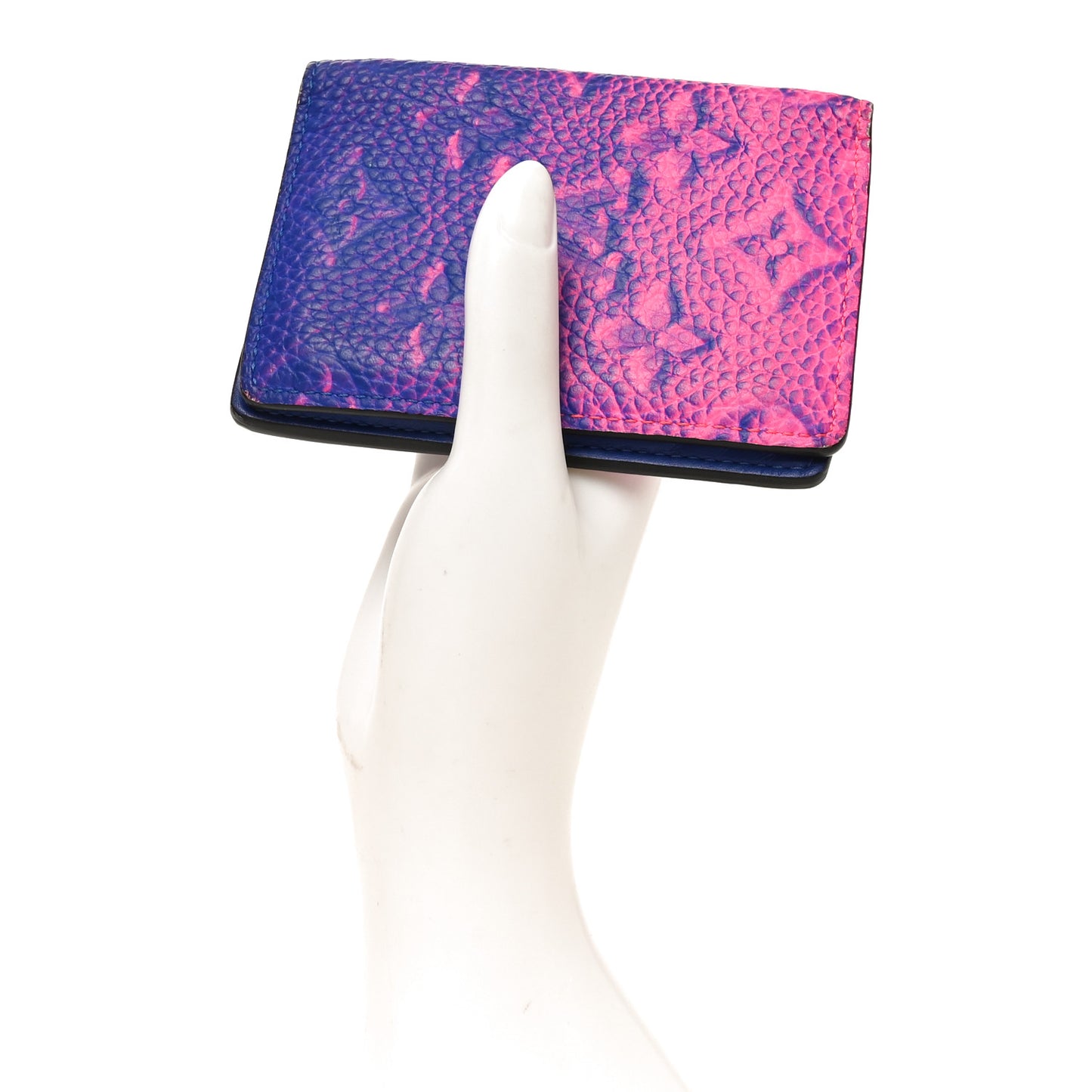 Taurillon Illusion Pocket Organizer Bleu Rose