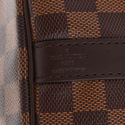 Louis Vuitton Damier Ebene Speedy Bandouliere 25 6 of 9