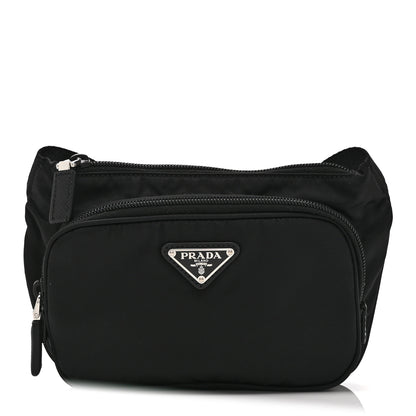 Prada Re-Nylon Saffiano Belt Bag Black 1 of 11