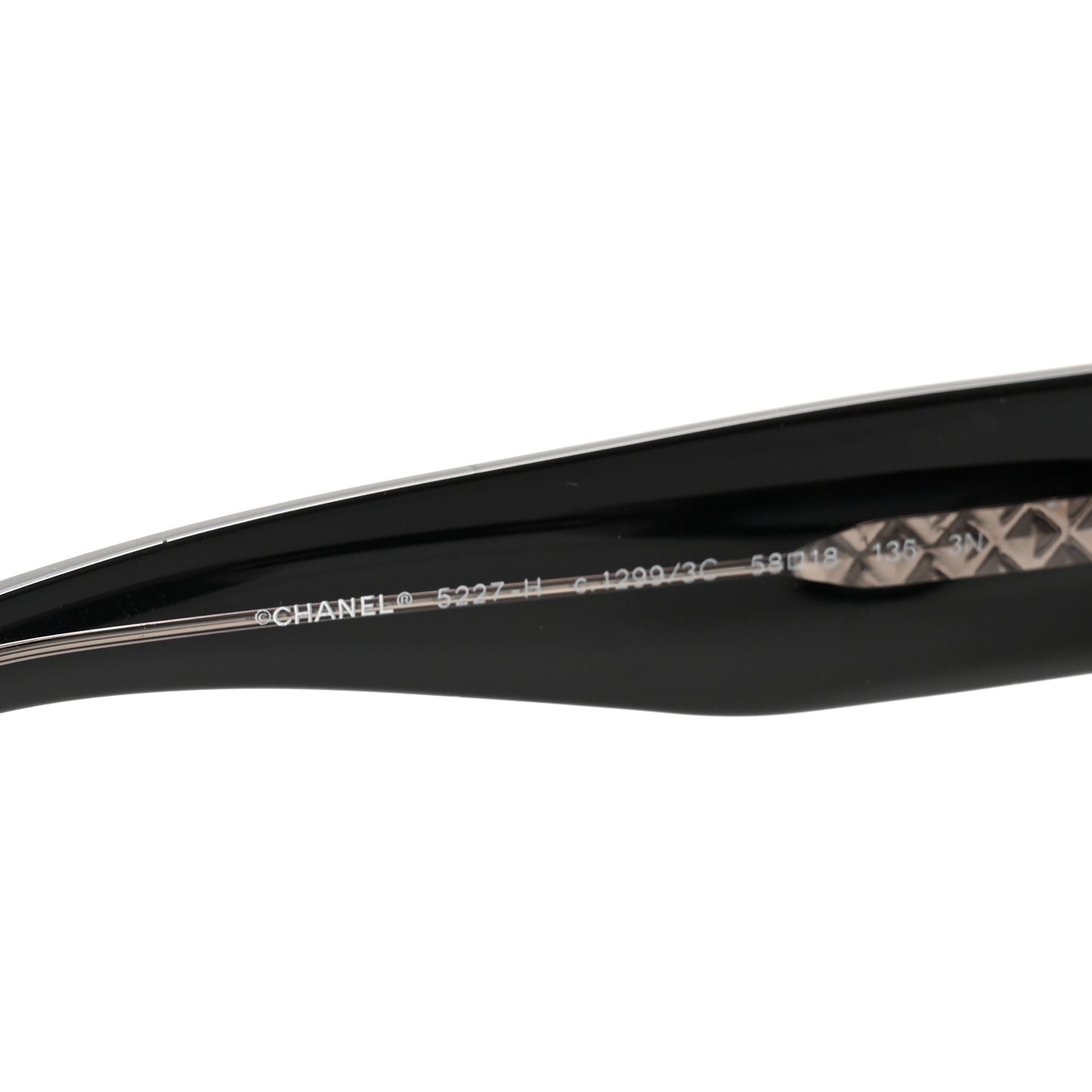 Mother of Pearl CC Sunglasses 5227-H Black