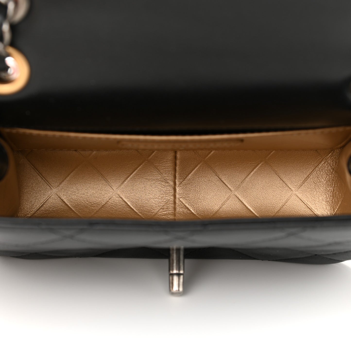 Lambskin Quilted Mini Coco Clips Single Flap Black